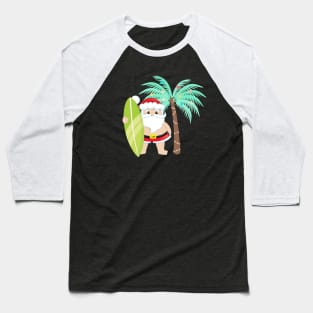 Summer Santa Baseball T-Shirt